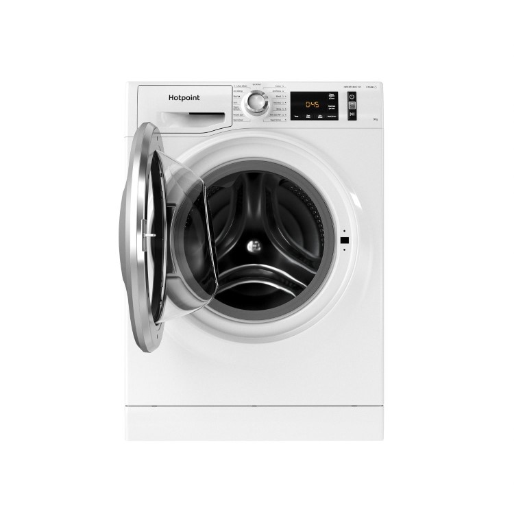 Refurbished Hotpoint ActiveCare NM11948WCAUK Freestanding 9KG 1400 Spin Washing Machine White