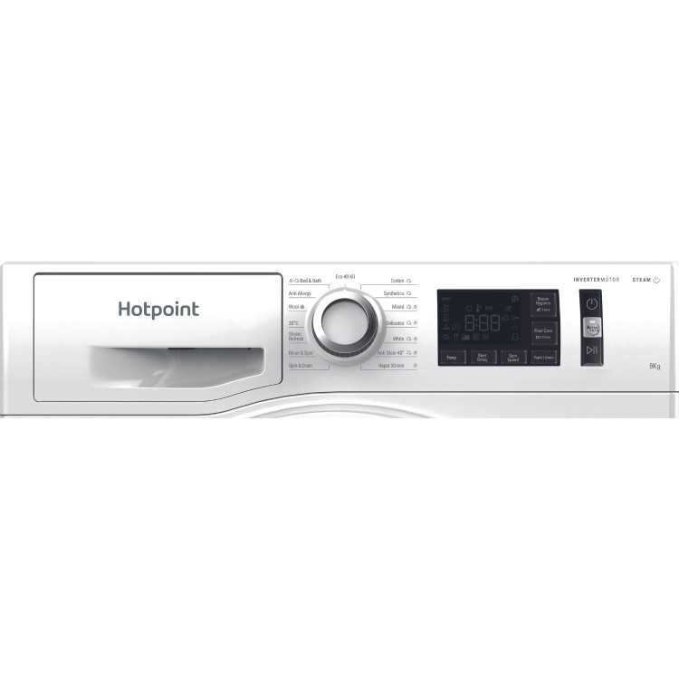 Refurbished Hotpoint ActiveCare NM11948WCAUK Freestanding 9KG 1400 Spin Washing Machine White