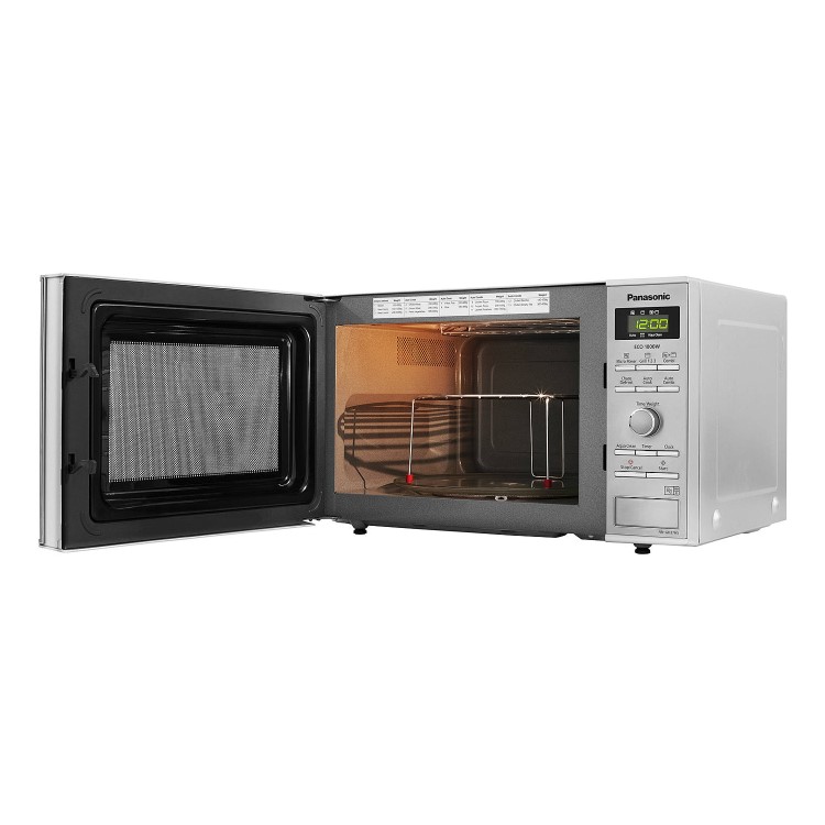 Panasonic NN-GD37HSBPQ 1000W 23L Inverter Microwave And Grill - Stainless Steel