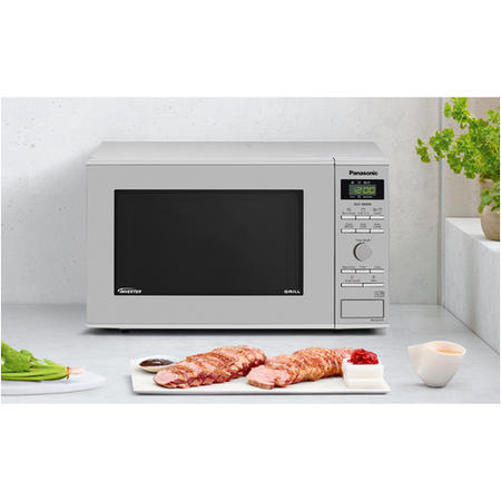 Panasonic NN-GD37HSBPQ 1000W 23L Inverter Microwave And Grill - Stainless Steel