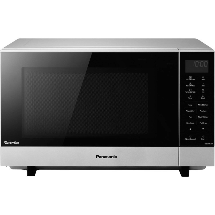 Panasonic 27L Freestanding Solo Flatbed Microwave - Silver