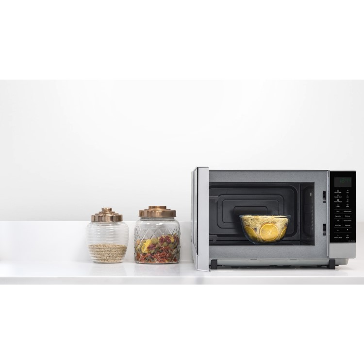 Panasonic 27L Freestanding Solo Flatbed Microwave - Silver