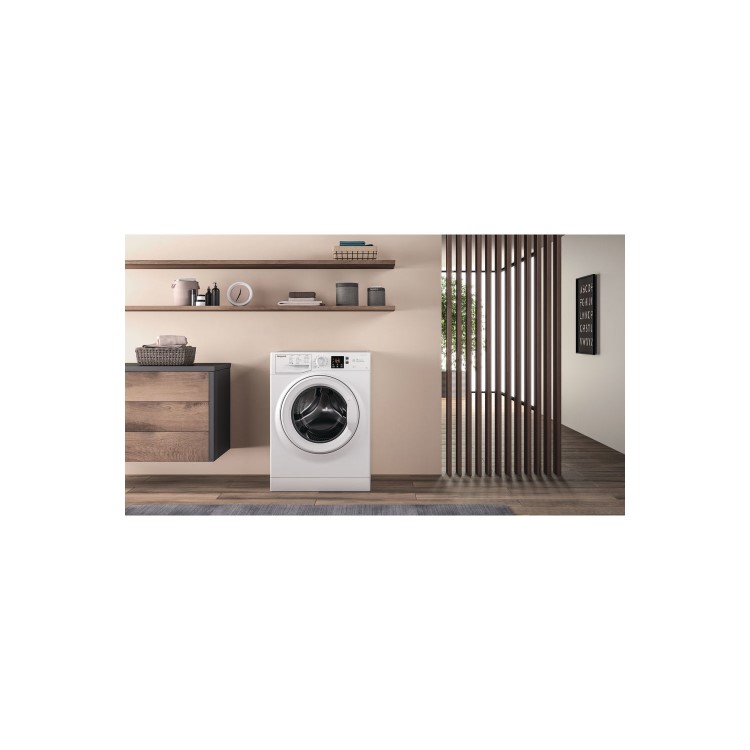 Hotpoint NSWM1043CWUKN 10kg 1400rpm Freestanding Washing Machine - White