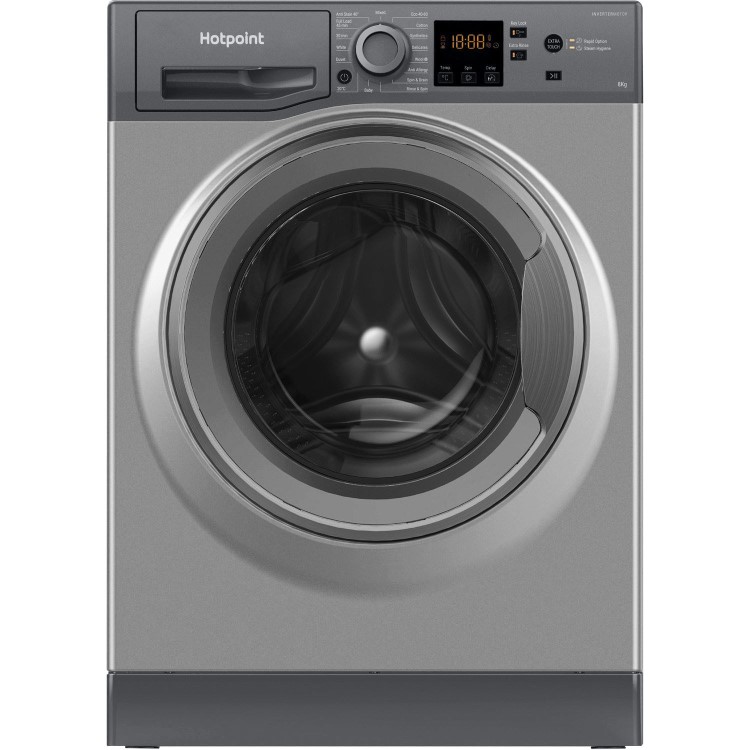 Hotpoint Anti-stain 8kg 1400rpm Washing Machine - Graphite