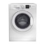 Refurbished Hotpoint AntiStain NSWM846WUK Freestanding 8KG 1400 Spin Washing Machine White