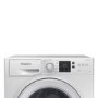 Refurbished Hotpoint AntiStain NSWM846WUK Freestanding 8KG 1400 Spin Washing Machine White