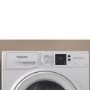 Refurbished Hotpoint AntiStain NSWM846WUK Freestanding 8KG 1400 Spin Washing Machine White