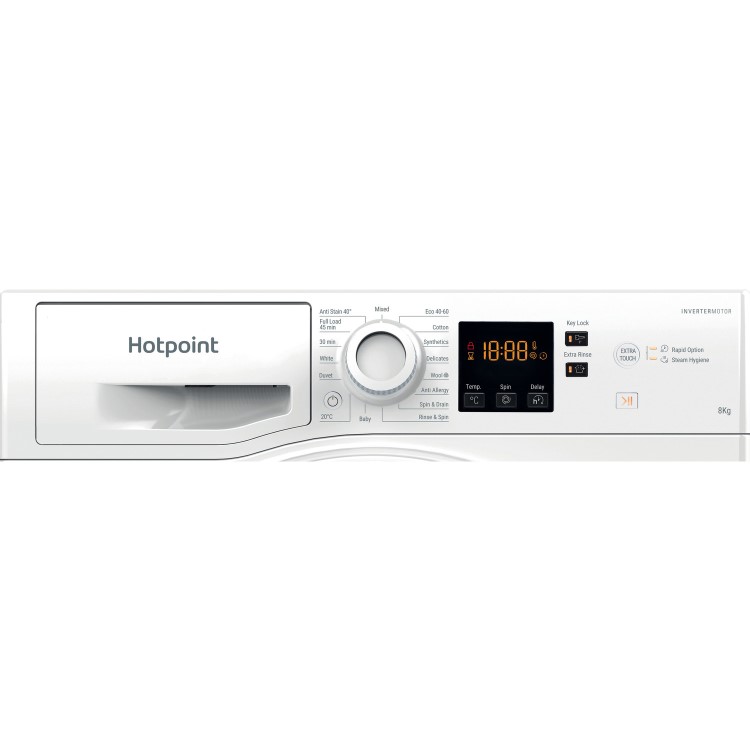 Hotpoint Anti-Stain 8kg 1600rpm Washing Machine White