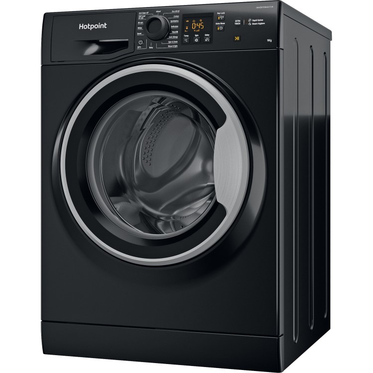 Hotpoint Anti-Stain 9kg 1400rpm Washing Machine – Black