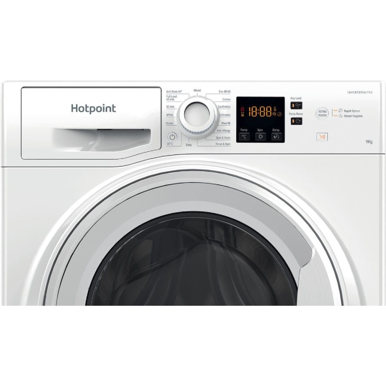 Hotpoint Anti-Stain 9kg 1400rpm Washing Machine – White