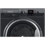 Refurbished Hotpoint AntiStain NSWM946BSUK Freestanding 9KG 1400 Spin Washing Machine Black