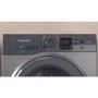 Refurbished Hotpoint AntiStain NSWM946GGUK Freestanding 9KG 1400 Spin Washing Machine Graphite