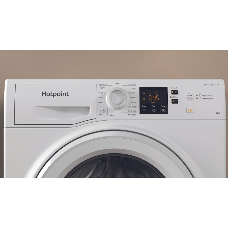 Hotpoint AntiStain 9kg 1400rpm Washing Machine - White