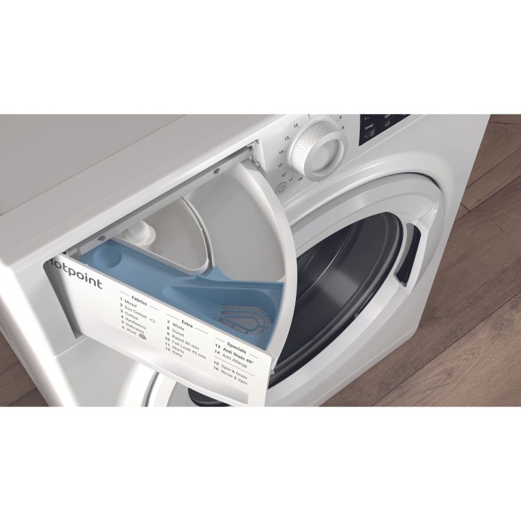 Hotpoint AntiStain 9kg 1400rpm Washing Machine - White