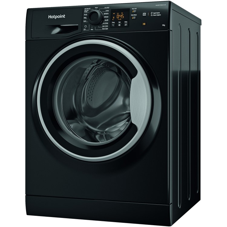 Hotpoint Anti-stain 9kg 1600rpm Washing Machine - Black