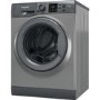 Hotpoint 8kg 1400rpm Freestanding Washing Machine - Graphite