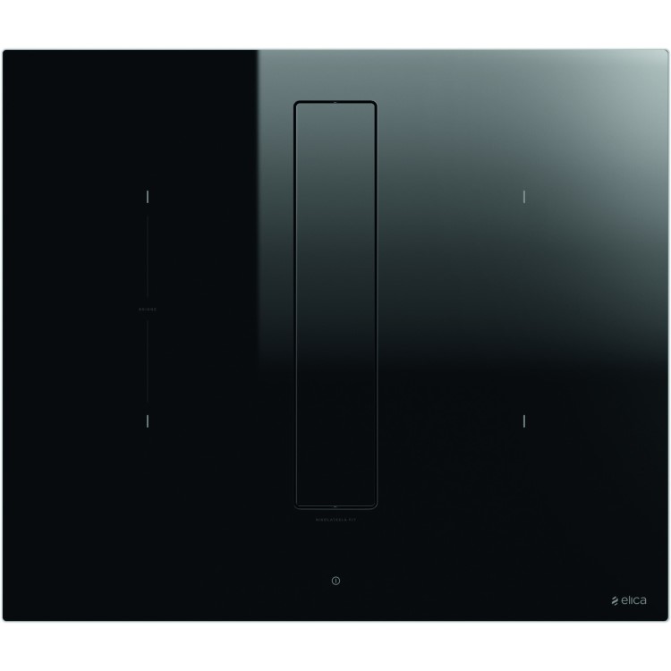 Refurbished Elica Nikola Tesla Fit NT-FIT-60 60cm Venting Induction Hob with Built In Extraction