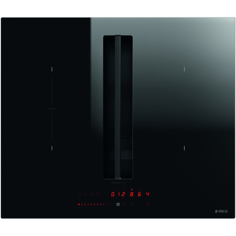 Refurbished Elica Nikola Tesla Fit NT-FIT-60 60cm Venting Induction Hob with Built In Extraction