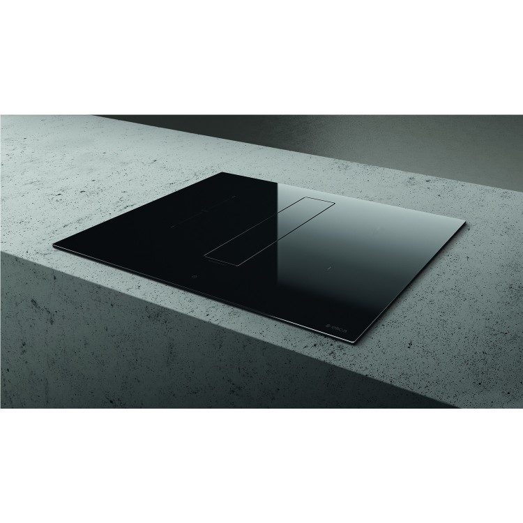 Refurbished Elica NikolaTesla Fit NT-FIT-60 60cm Venting Induction Hob with Built In Extraction