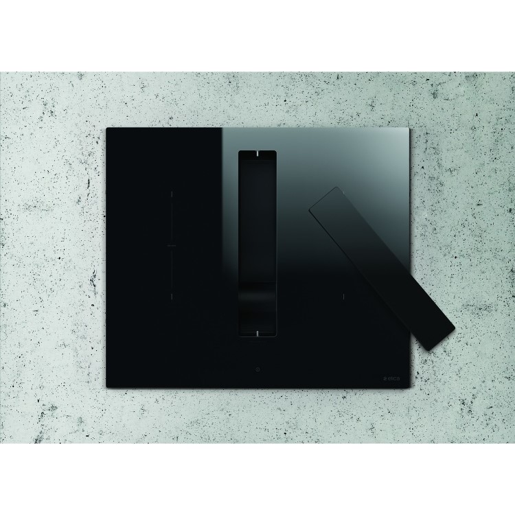 Refurbished Elica Nikola Tesla Fit NT-FIT-60 60cm Venting Induction Hob with Built In Extraction