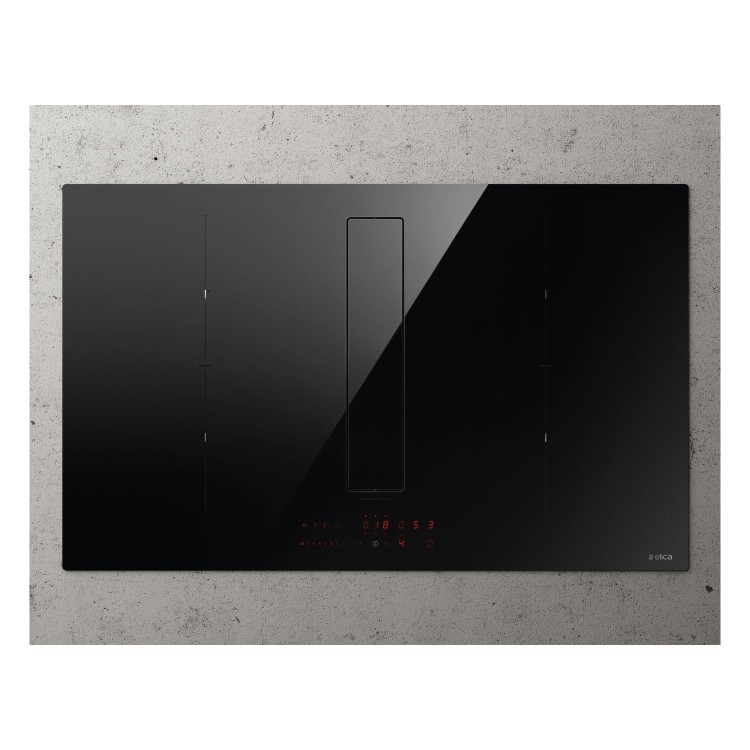 Refurbished Elica NikolaTesla NT-FIT-XL 80cm Venting Induction Hob Black