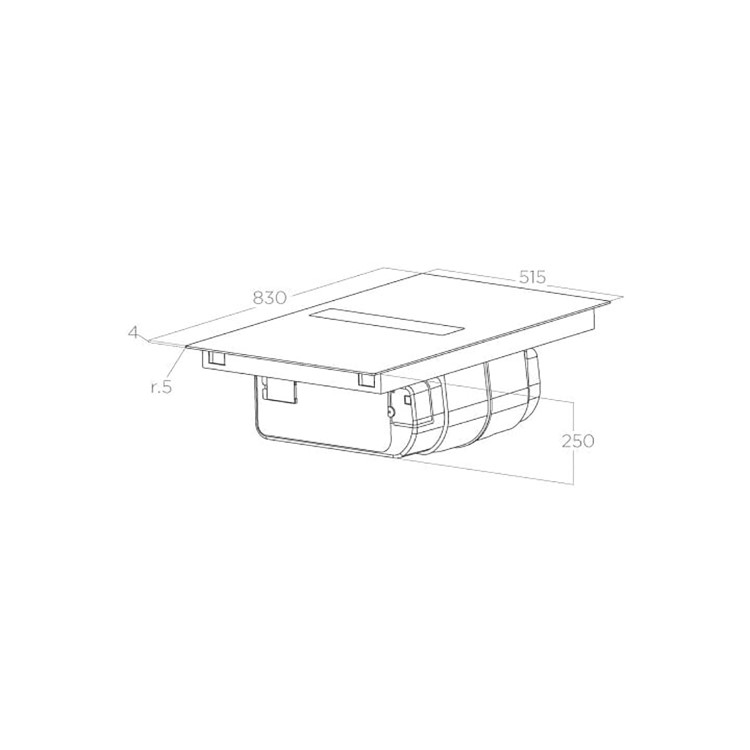 Elica NikolaTesla 80cm Venting Induction Hob