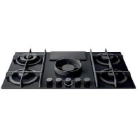 Elica NikolaTesla Flame 88cm Gas Venting Hob - Duct Out Only - Black