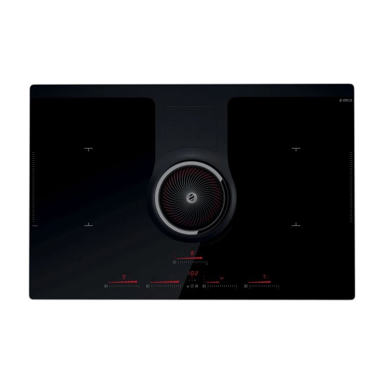 Refurbished Elica NikolaTesla NT-ONE-RC 4 Zone Induction Hob with Built-In Extractor Recirculation Model