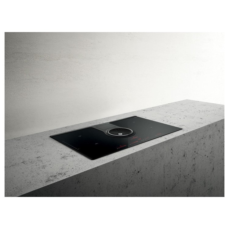 Refurbished Elica NikolaTesla NT-ONE-RC 4 Zone Induction Hob with Built-In Extractor Recirculation Model