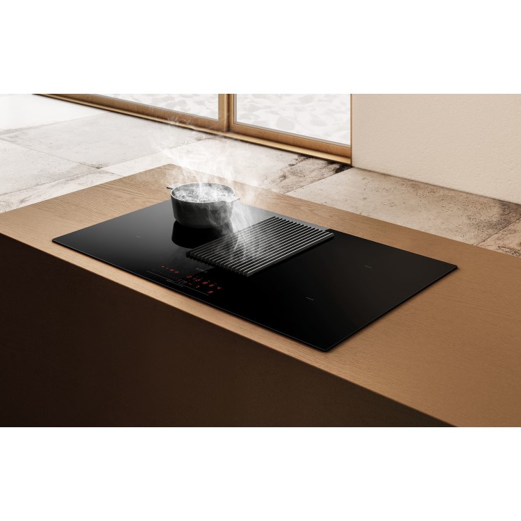 Refurbished Elica NikolaTesla Prime NT-PRIME-S-DO 83cm Induction Venting Hob Duct Out Only