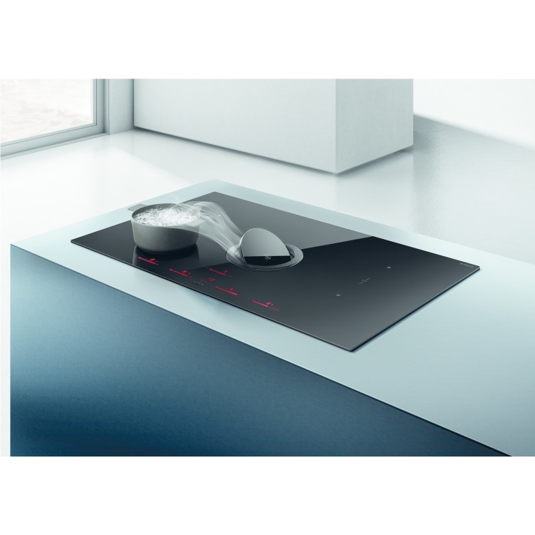 Refurbished Elica NikolaTesla Switch NT-SWITCH-BLK-DO 83cm Induction Venting Hob Duct Out Only