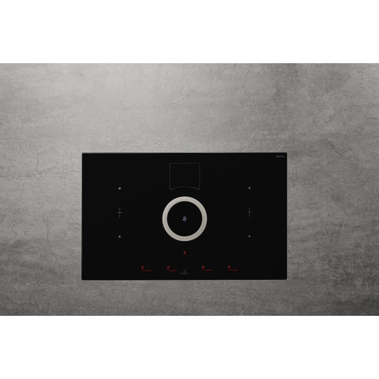 Refurbished Elica NikolaTesla Switch NT-SWITCH-BLK-RC 83cm Induction Venting Hob Recirculation Only