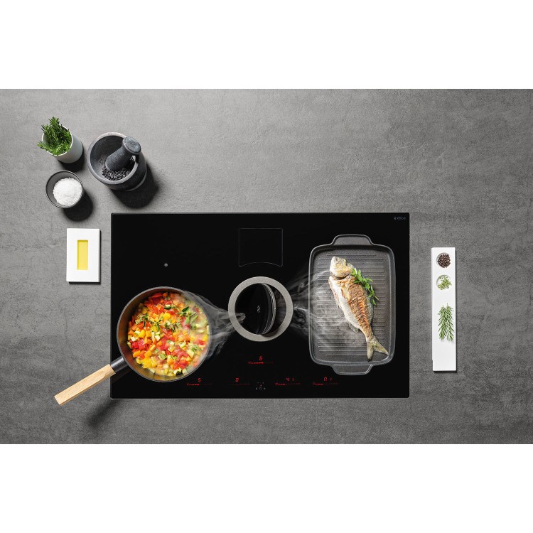 Elica NikolaTesla Switch 83cm Induction Venting Hob - Recirculation Only