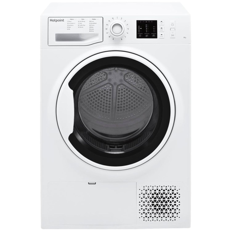 Hotpoint ActiveCare 8kg Heat Pump Tumble Dryer - White