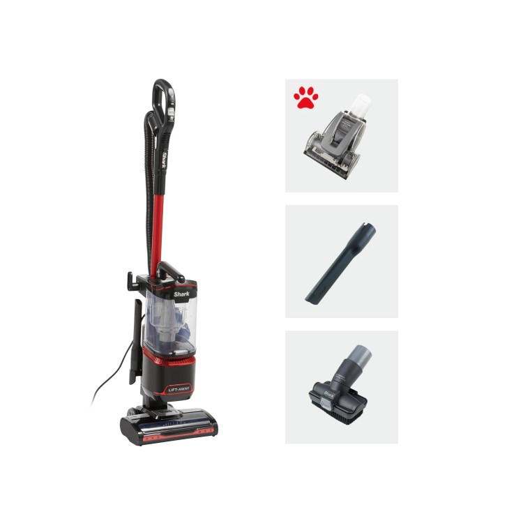 Shark NV602UKT Lift-Away TruePet Upright Vacuum Cleaner - Black