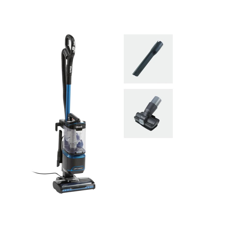 Shark Classic Lift-Away Corded Upright Vacuum Cleaner - Black & Blue