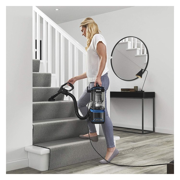 Shark Classic Lift-Away Corded Upright Vacuum Cleaner - Black & Blue