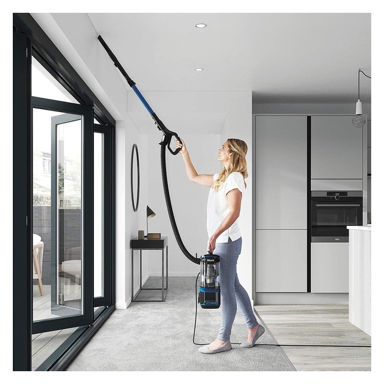 Shark Classic Lift-Away Corded Upright Vacuum Cleaner - Black & Blue