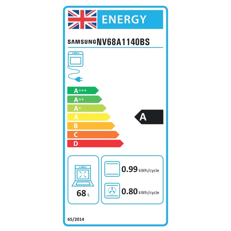 Samsung Electric Single Oven - Stainless Steel