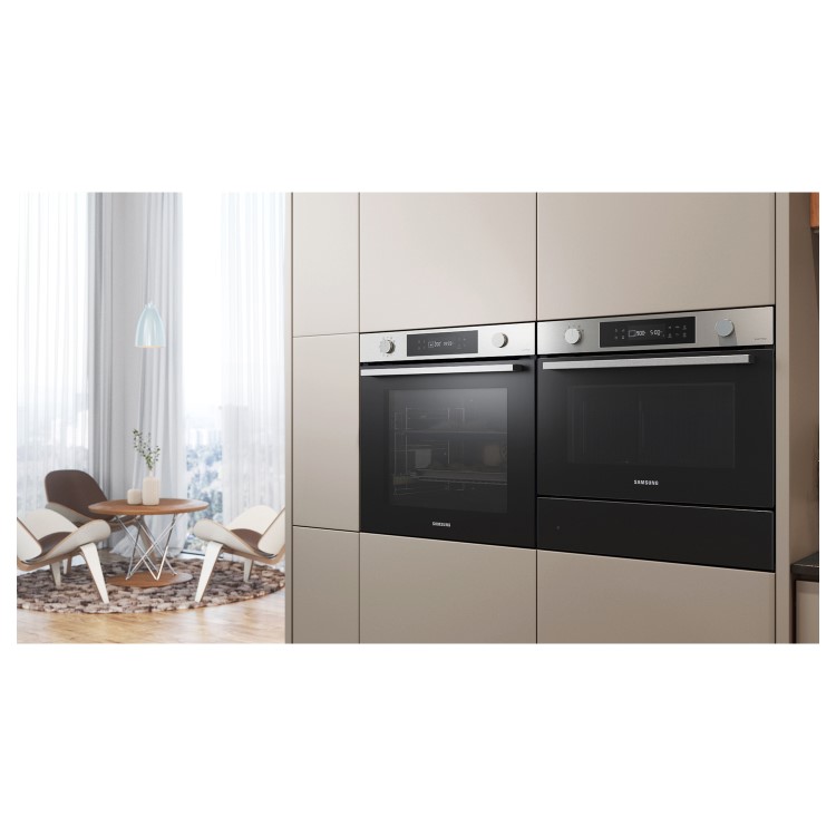 Samsung Series 4 Electric Single Oven - Stainless Steel