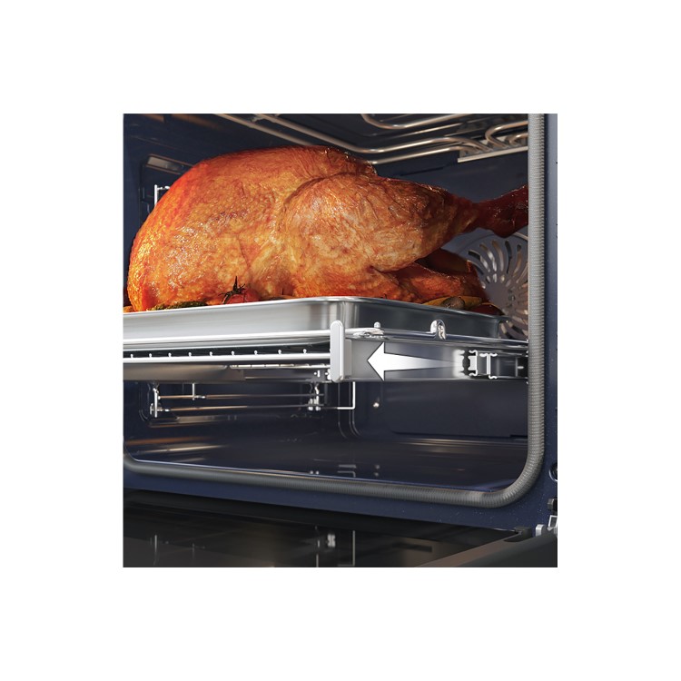 Samsung Series 4 Electric Single Oven - Stainless Steel