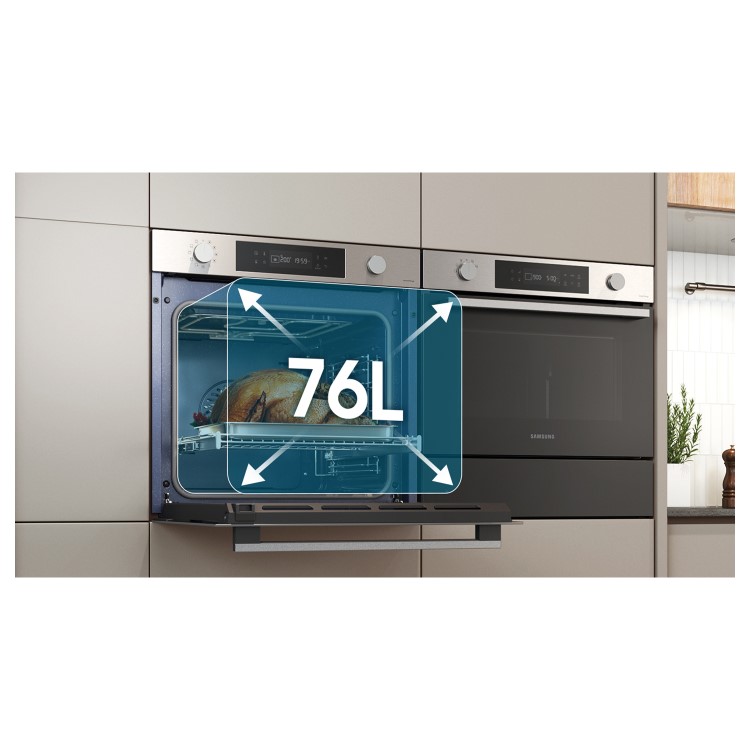 Samsung Series 4 Electric Single Oven - Stainless Steel