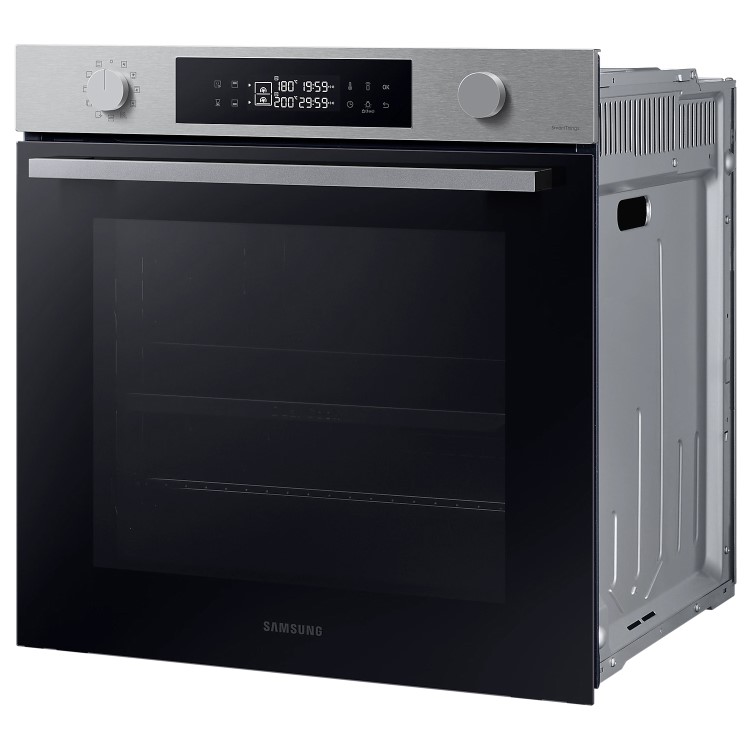 Refurbished Samsung Series 4 NV7B4430ZAS Dual Cook 60cm Single Built In Electric Oven Stainless Steel