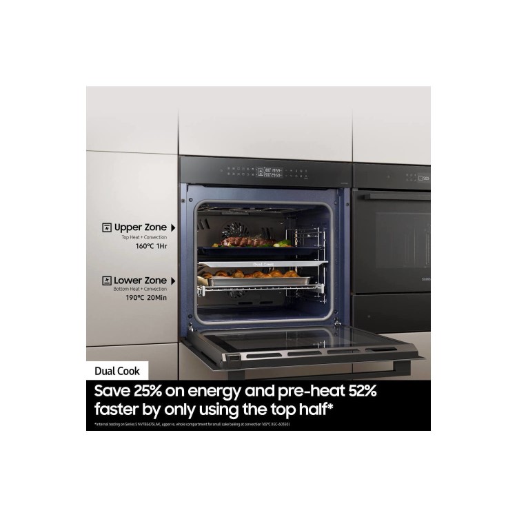 Samsung Dual Cook Flex Electric Oven - Black