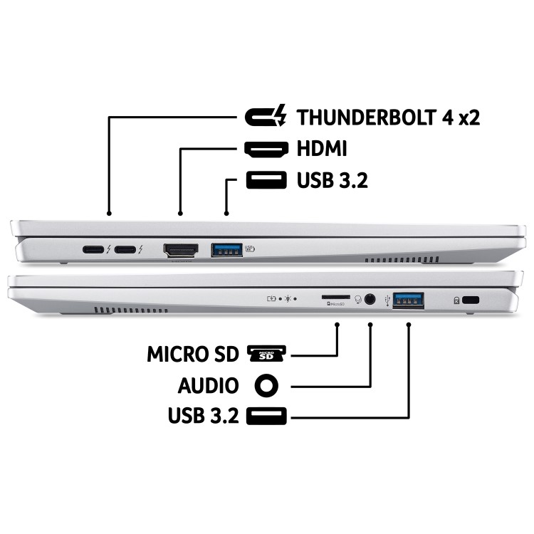 Acer Swift Go Intel Core Ultra 7 16GB RAM 1TB SSD 14 Inch 2K OLED Windows 11 Laptop