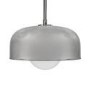 Chrome Glass Dome Pendant Ceiling Light - Tivoli