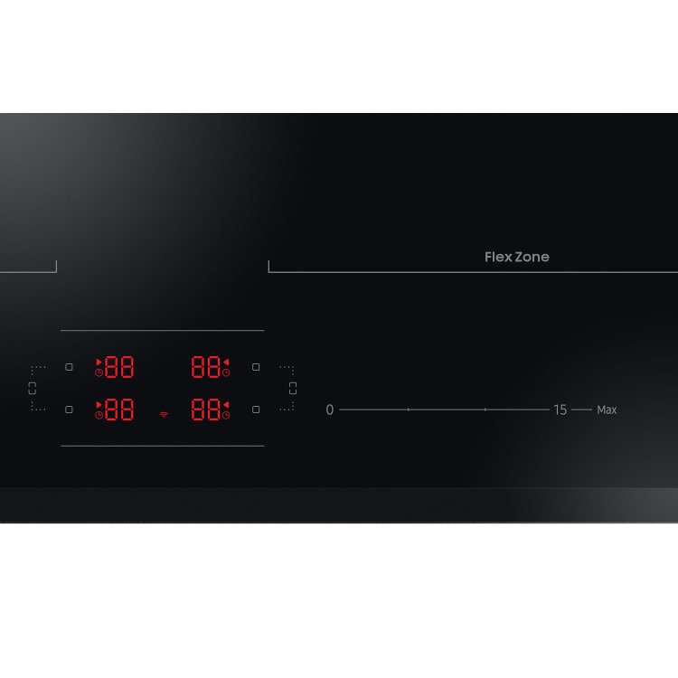 Samsung NZ64B5066KK 59cm 4 Zone Induction Hob with Dual Flex Zone