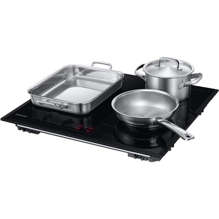 Samsung NZ64B5066KK 59cm 4 Zone Induction Hob with Dual Flex Zone