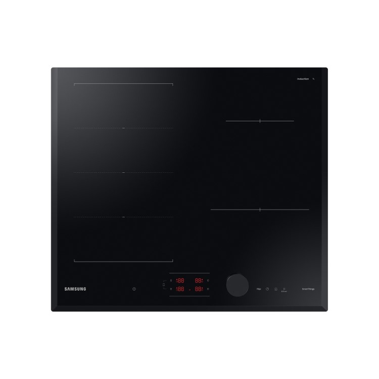 Samsung Series 6 60cm 4 Zone Smart Induction Hob with Flex Zone Plus - Black