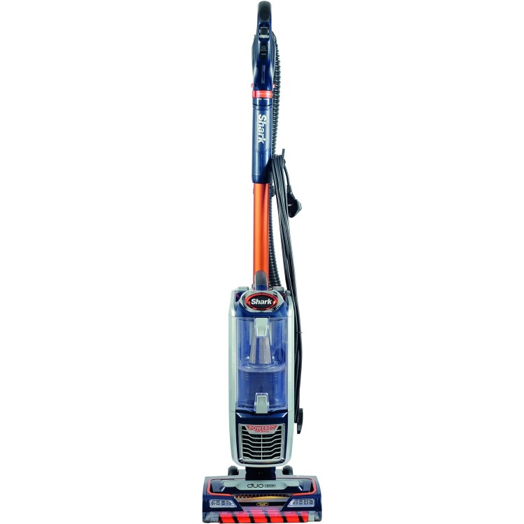 Shark Anti Hair Wrap DuoClean Pet Upright Vacuum Cleaner - Navy & Orange